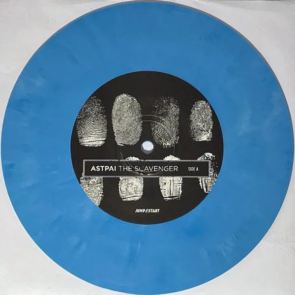 Astpai The Scavenger 7" vinyl singel brukt blå