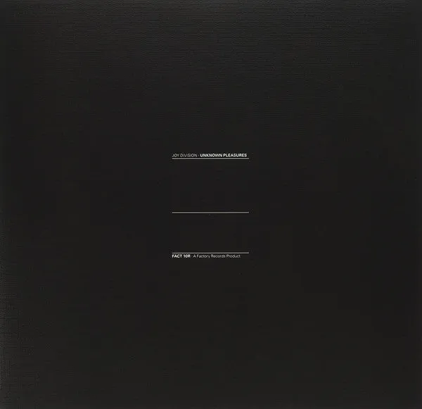 Joy Division Unknown Pleasures LP vinyl FACT 10R 180g brukt