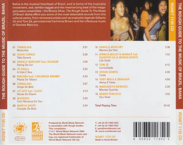 Rough Guide Brazil Bahia CD samling brukt