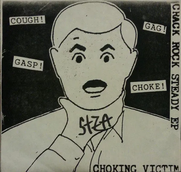 Choking Victim Crack Rock Steady EP 7" vinyl 1st