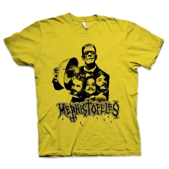 Heavy Psych Sounds Mephistofeles #03 t-skjorte gul/svart