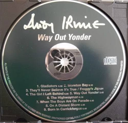 Andy Irvine Way Out Yonder CD brukt folk