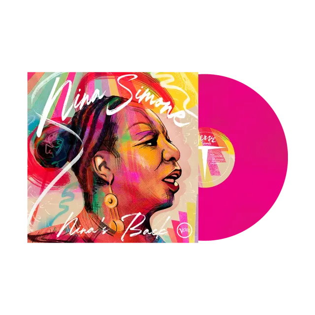 Verve Acoustic Sounds Nina Simone Nina's Back vinylplate neon pink