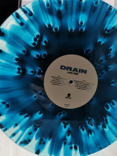 Drain Living Proof vinyl LP farget Ltd hardcore