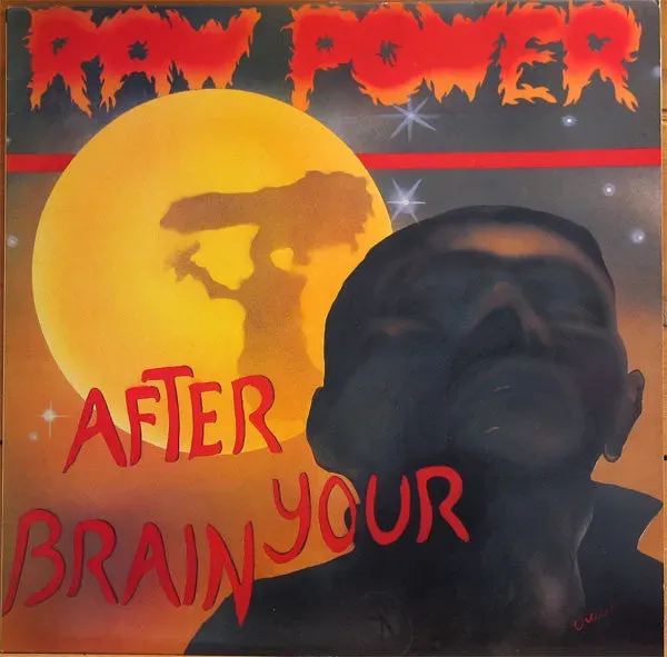 Raw Power After Your Brain LP brukt hardcore 1986
