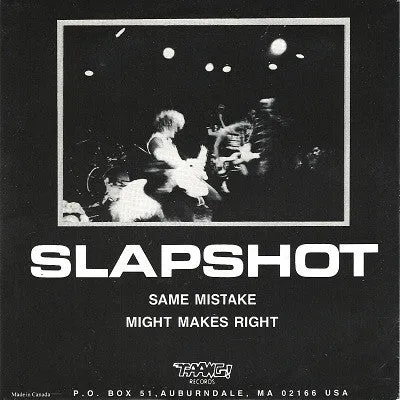 Slapshot Same Mistake 7" brukt vinyl hardcore