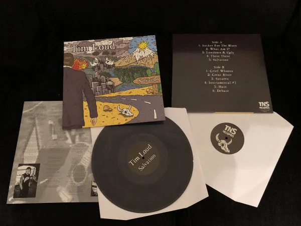 Tim Loud Salvation LP brukt folkpunk