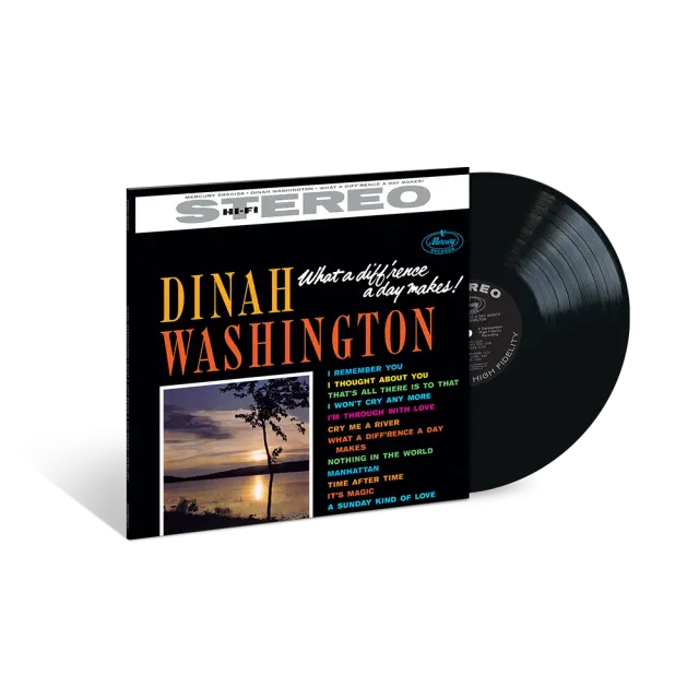 Verve Vault Dinah Washington What A Diff'rence LP 180g