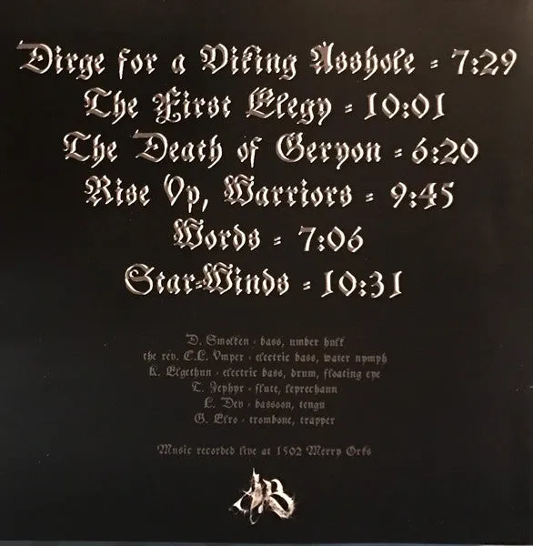 Wolfmangler Dwelling In A Dead Raven CD brukt doom