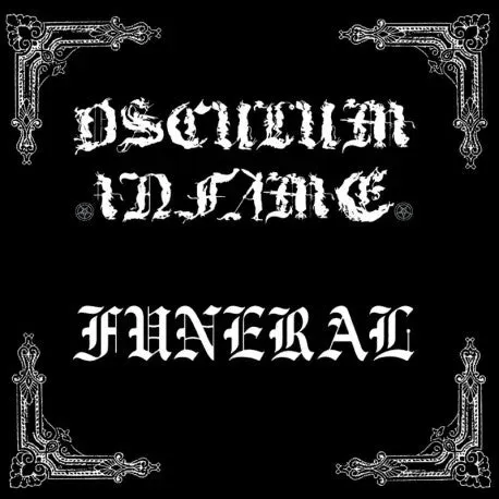 Osculum Infame Funeral Split LP svart vinyl