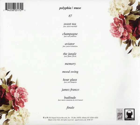 Polyphia Muse CD album digipak brukt prog-rock