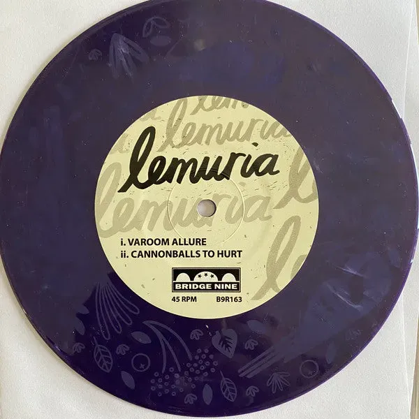 Lemuria Varoom Allure 7" vinyl lilla brukt punk