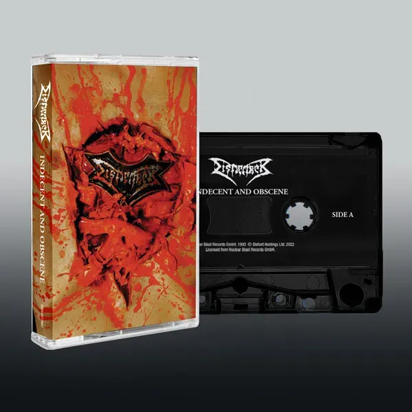 Dismember Indecent & Obscene kassett MC