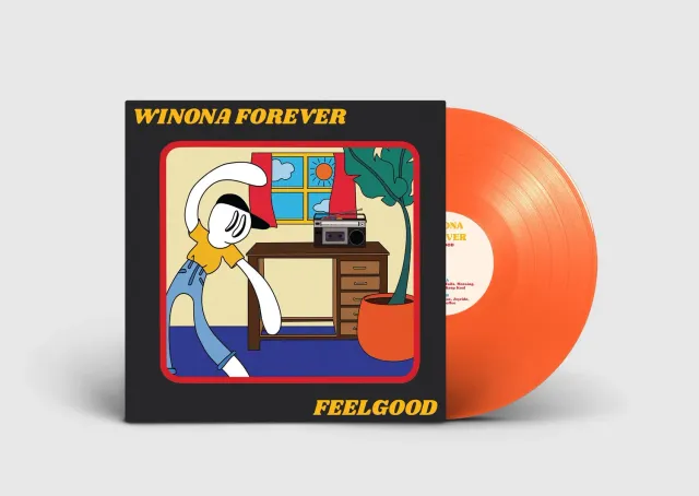 Winona Forever Feelgood oransje vinyl LP 2019