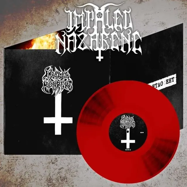 Impaled Nazarene Taog Eht Fo Htao 10" vinyl blodrød