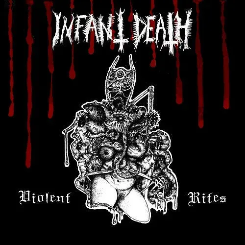 Infant Death Violent Rites LP vinyl svart speed metal