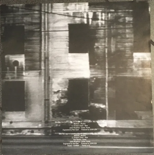 Godflesh Streetcleaner LP brukt NM industrial metal