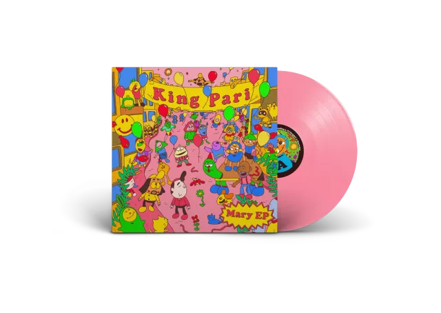 King Pari Mary EP vinyl rosa
