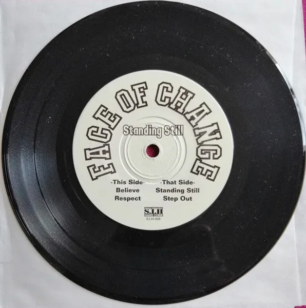 Face Of Change Standing Still 7" vinyl EP brukt Japan