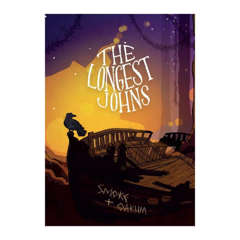 The Longest Johns Smoke and Oakum plakat A3