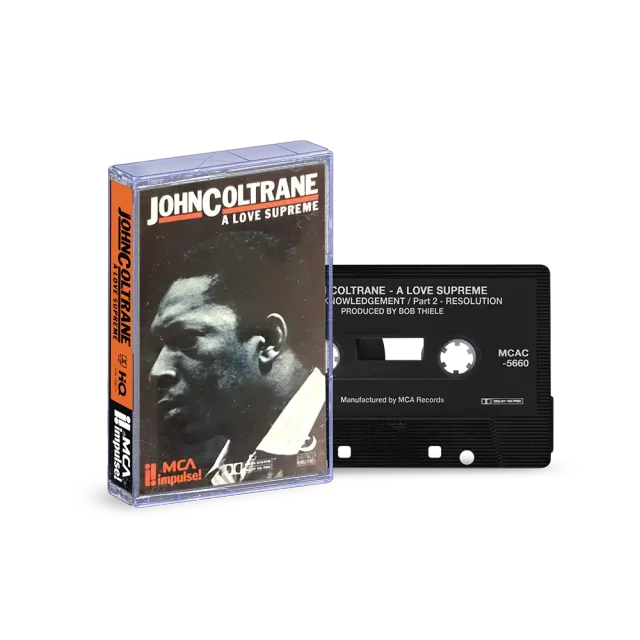 Impulse John Coltrane A Love Supreme kassett 60 år
