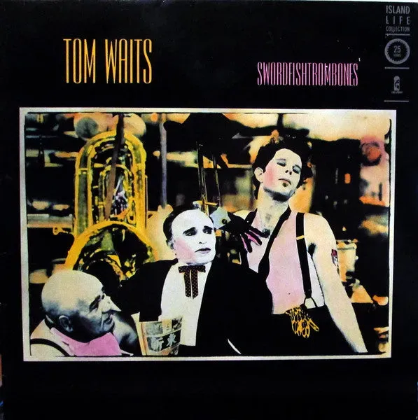 Tom Waits Swordfishtrombones vinyl LP brukt – 1987