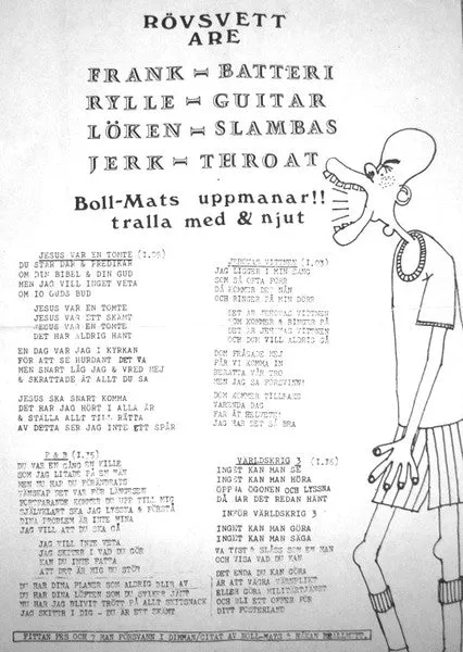 Rövsvett Jesus Var En Tomte 7" brukt EP hardcore