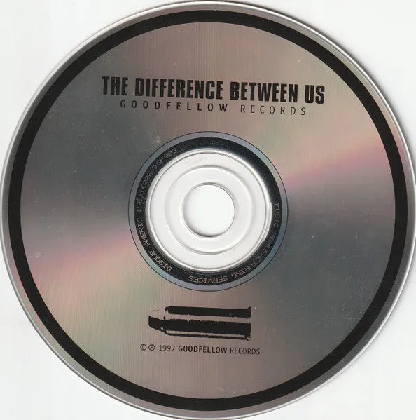 Various The Difference Between Us CD samling brukt
