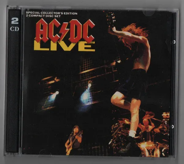 AC/DC Live dobbel-CD Special Collector's Edition hardrock