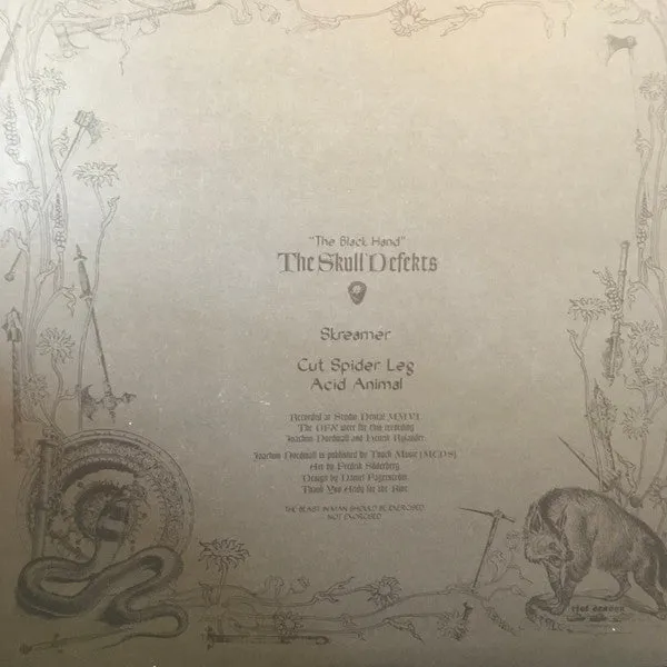 The Skull Defekts Black Hand LP Ltd brukt noise