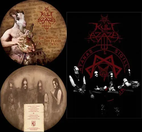 Kult Ov Azazel World Flesh Devil bildeplate LP