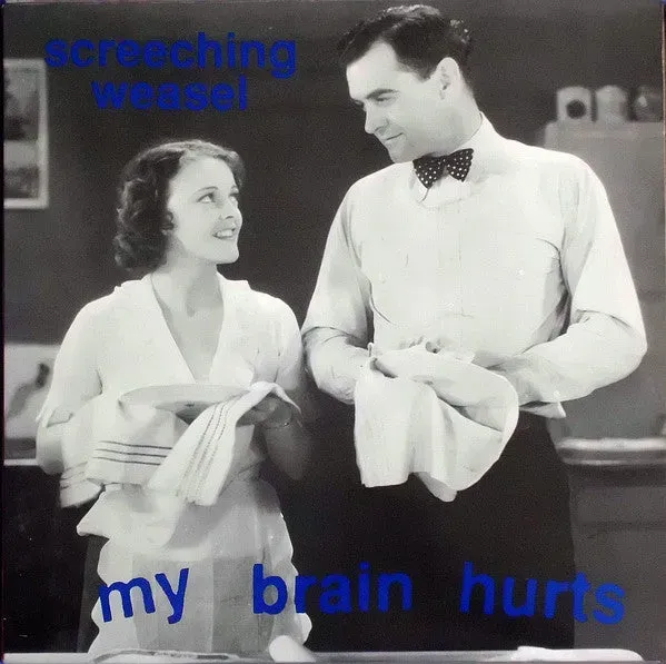 Screeching Weasel My Brain Hurts LP brukt vinyl Lookout