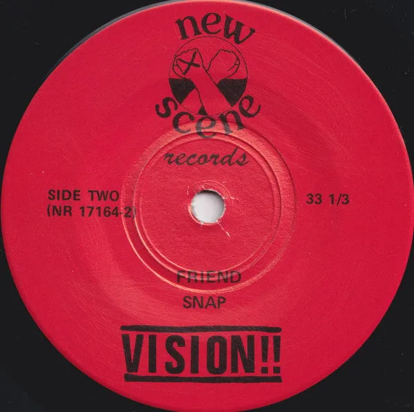 Vision Steps 7" brukt VG hardcore 1987