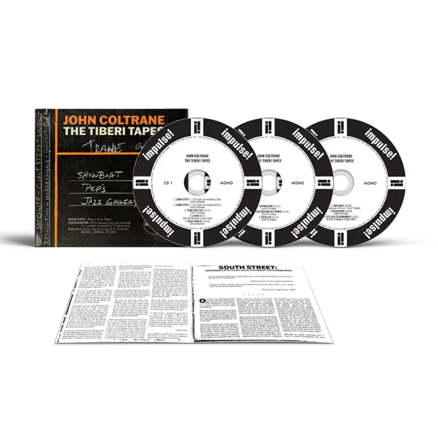 Verve John Coltrane The Tiberi Tapes live 3CD forhåndssalg