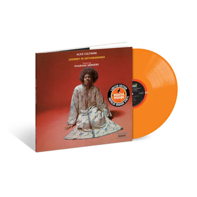 Verve Alice Coltrane Journey In Satchidananda LP oransje vinyl