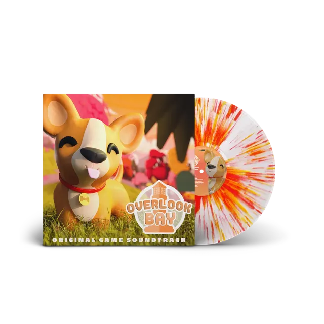 BSlick Overlook Bay Soundtrack vinyl-LP signert splatter