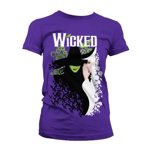 Verve Acoustic Sounds Wicked Women Fade t-skjorte keyart broadway