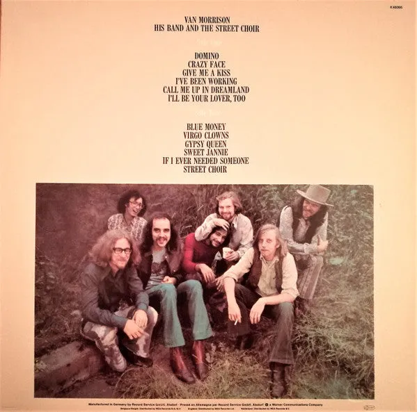 Van Morrison His Band And Street Choir LP brukt soul