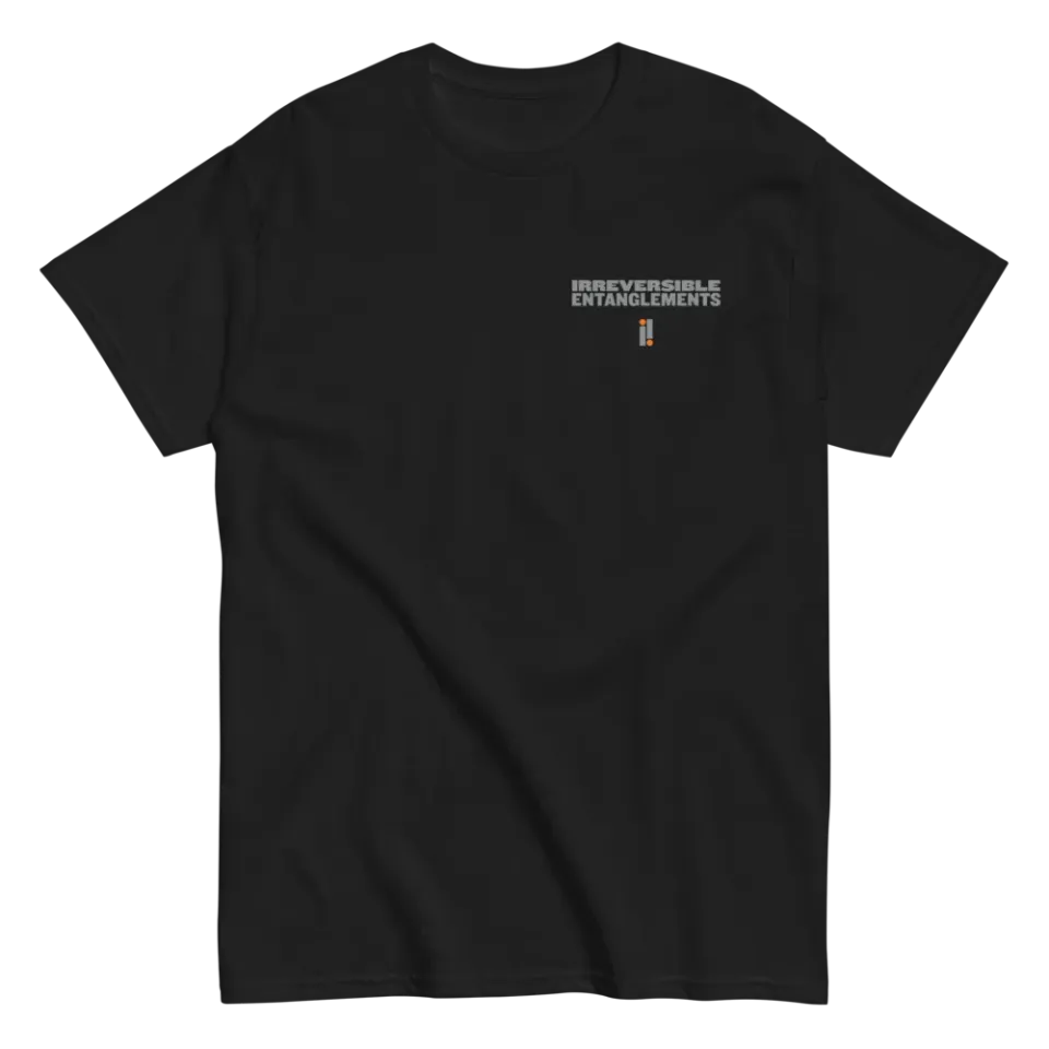 Irreversible Entanglements t-skjorte bomull