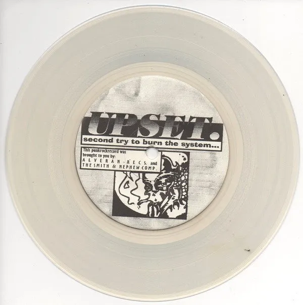 Upset Second Try To Burn 7" klar vinyl hardcore