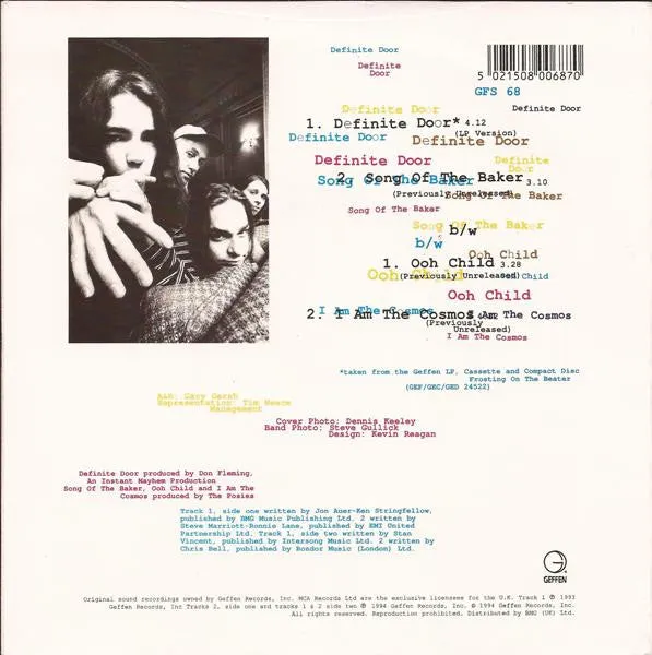 The Posies Definite Door 7" vinyl brukt