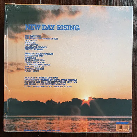 Hüsker Dü New Day Rising LP brukt reissue punk
