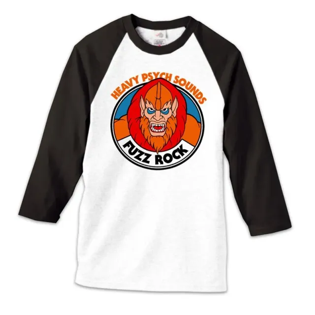 Heavy Psych Sounds #39 Black Baseball longsleeve