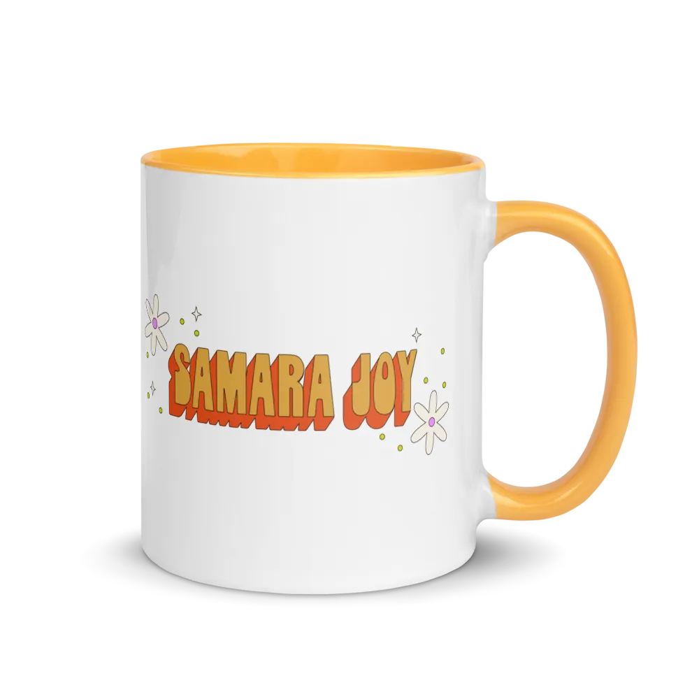 Samara Joy krus keramikk gul 11 oz