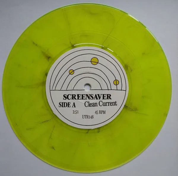 Screensaver Clean Current/Repeats 7-tommer singel fluor brukt