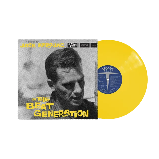 Jack Kerouac Readings On The Beat Generation vinyl LP farget